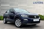 2018 Volkswagen T-Roc Hatchback 1.5 TSI EVO SE 5dr in Atlantic Blue at Listers Volkswagen Loughborough