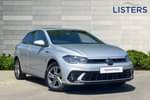 2024 Volkswagen Polo Hatchback 1.0 TSI 110 R-Line 5dr DSG in Reflex silver at Listers Volkswagen Loughborough