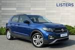 2019 Volkswagen T-Cross Estate 1.0 TSI SE 5dr in Reef Blue at Listers Volkswagen Worcester