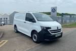 2025 Volkswagen Transporter T28 SWB Diesel 2.0 TDI 110 Commerce Plus Van in White at Listers Volkswagen Van Centre Worcestershire