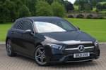2021 Mercedes-Benz A Class Hatchback A180 AMG Line 5dr Auto in Cosmos Black Metallic at Mercedes-Benz of Boston