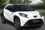 2023 Toyota Aygo X Hatchback 1.0 VVT-i Edge 5dr in White at Listers Toyota Cheltenham