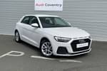 2023 Audi A1 Sportback 25 TFSI Sport 5dr S Tronic in Shell White at Coventry Audi