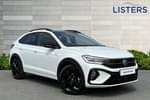 2025 Volkswagen Taigo Hatchback 1.0 TSI 115 Black Edition 5dr DSG in Pure White at Listers Volkswagen Worcester