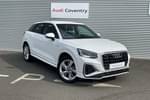 2022 Audi Q2 Estate 30 TFSI S Line 5dr in Ibis White at Coventry Audi
