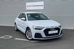 2023 Audi A1 Sportback 30 TFSI 110 Sport 5dr S Tronic in Glacier White Metallic at Coventry Audi