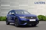 2021 Volkswagen Tiguan Estate 2.0 TSI 320 4Motion R 5dr DSG in Lapiz Blue Metallic at Listers Volkswagen Stratford-upon-Avon