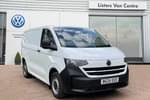 2025 Volkswagen Transporter T28 SWB Diesel 2.0 TDI 110 Commerce Plus Van in White at Listers Volkswagen Van Centre Coventry