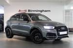 2017 Audi Q3 Estate Special Editions 2.0T FSI Quattro Black Edition 5dr S Tronic in Monsoon Grey Metallic at Birmingham Audi