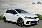 2025 Volkswagen Polo Hatchback Special Edition 1.0 TSI Black Edition 5dr DSG in Pure White at Listers Volkswagen Worcester