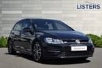 2020 Volkswagen Golf Hatchback 1.5 TSI EVO 150 R-Line 5dr DSG in Deep Black Pearl at Listers Volkswagen Stratford-upon-Avon