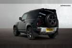 Image two of this 2023 Defender 90 Diesel 3.0 D250 Hard Top SE Auto in Santorini Black at Listers Land Rover Solihull