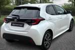 Image two of this 2022 Toyota Yaris Hatchback 1.5 Hybrid Design 5dr CVT in White at Listers Toyota Boston
