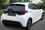 Image two of this 2023 Toyota Yaris Hatchback 1.5 Hybrid Design 5dr CVT in White at Listers Toyota Boston
