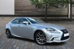 2015 Lexus IS Saloon 300h F-Sport 4dr CVT Auto (Business Nav) in Silver at Lexus Cheltenham