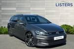 2017 Volkswagen Golf Diesel Estate 2.0 TDI 184 GTD 5dr DSG in Indium Grey at Listers Volkswagen Evesham
