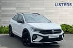 2025 Volkswagen Taigo Hatchback 1.0 TSI 115 Black Edition 5dr in Pure White at Listers Volkswagen Nuneaton