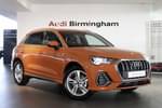 2025 Audi Q3 Estate 35 TFSI S Line 5dr (Leather) in Pulse orange, solid at Birmingham Audi