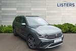 2023 Volkswagen Tiguan Allspace Estate 1.5 TSI Elegance 5dr DSG in Platinum Grey at Listers Volkswagen Coventry
