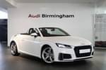 2021 Audi TT Roadster 45 TFSI S Line 2dr S Tronic in Ibis White at Birmingham Audi