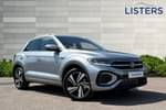 2025 Volkswagen T-Roc Hatchback 1.5 TSI R-Line 5dr DSG in Pyrite Silver at Listers Volkswagen Loughborough