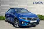 2025 Volkswagen T-Roc Cabriolet 1.5 TSI R-Line 2dr DSG in Ravenna Blue at Listers Volkswagen Nuneaton