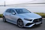 2024 Mercedes-Benz A Class Hatchback A180 AMG Line Premium 5dr Auto in high-tech silver at Mercedes-Benz of Hull