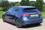 Image two of this 2022 Mercedes-Benz A Class Hatchback Special Editions A200 AMG Line Premium Edition 5dr Auto in denim blue metallic at Mercedes-Benz of Grimsby