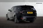 Image two of this 2021 Range Rover Sport Diesel Estate 3.0 D300 HSE Silver 5dr Auto in Santorini Black at Listers Land Rover Solihull