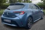 Image two of this 2022 Toyota Corolla Hatchback 1.8 VVT-i Hybrid Design 5dr CVT in Blue at Listers Toyota Coventry