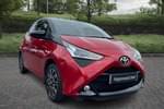 2021 Toyota Aygo Hatchback 1.0 VVT-i X-Clusiv 5dr x-shift in Red at Listers Toyota Coventry