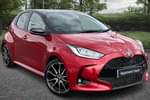 2023 Toyota Yaris Hatchback 1.5 Hybrid GR Sport 5dr CVT in Red at Listers Toyota Lincoln