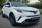 2019 Toyota C-HR Hatchback 1.8 Hybrid Excel 5dr CVT (Leather) in White at Listers Toyota Coventry