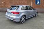 Image two of this 2019 Audi A3 Diesel Sportback 30 TDI 116 S Line 5dr in Metallic - Floret silver at Listers U Solihull