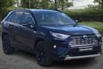2022 Toyota RAV4 Estate 2.5 VVT-i Hybrid Dynamic 5dr CVT in Blue at Listers Toyota Cheltenham