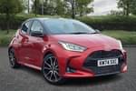 2024 Toyota Yaris Hatchback 1.5 Hybrid 130 GR Sport 5dr CVT in Red at Listers Toyota Nuneaton