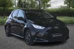 2022 Toyota Yaris Hatchback 1.5 Hybrid Design 5dr CVT in Black at Listers Toyota Cheltenham