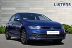 2025 Volkswagen Polo Hatchback 1.0 TSI Life 5dr in Reef Blue at Listers Volkswagen Stratford-upon-Avon