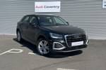 2021 Audi Q2 Estate 30 TFSI Sport 5dr in Mythos Black Metallic at Coventry Audi