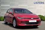 2025 Volkswagen Golf Hatchback 1.5 eTSI 150 Match 5dr DSG in Kings Red at Listers Volkswagen Stratford-upon-Avon