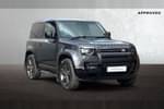 2023 Defender Diesel Estate 3.0 D250 X-Dynamic HSE 90 3dr Auto in Carpathian Grey at Listers Land Rover Droitwich