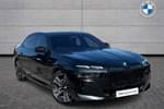 2023 BMW 7 Series Saloon 750e xDrive M Sport 4dr Auto in Black Sapphire metallic paint at Listers Boston (BMW)