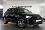 2019 Audi Q3 Estate 45 TFSI Quattro Vorsprung 5dr S Tronic in Myth Black Metallic at Birmingham Audi