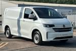 2025 Volkswagen Transporter T28 SWB Diesel 2.0 TDI 110 Commerce Plus Van in Clear White at Listers Volkswagen Van Centre Worcestershire