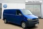 2024 Volkswagen Transporter T28 LWB Diesel 2.0 TDI 110 Startline Van in Blue at Listers Volkswagen Van Centre Coventry