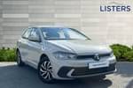 2023 Volkswagen Polo Hatchback 1.0 TSI Life 5dr in Ascot Grey at Listers Volkswagen Loughborough
