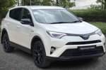 2018 Toyota RAV4 Estate 2.5 VVT-i Hybrid Excel TSS 5dr CVT (Nav) in White at Listers Toyota Cheltenham