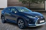 2022 Lexus RX Estate 450h 3.5 5dr CVT (Premium pack) in Blue at Lexus Coventry