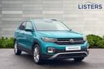 2022 Volkswagen T-Cross Estate Special Edition 1.0 TSI 110 Active 5dr in Makena Turquoise at Listers Volkswagen Stratford-upon-Avon