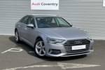 2021 Audi A6 Saloon 50 TFSI e Quattro Sport 4dr S Tronic in Floret Silver Metallic at Coventry Audi